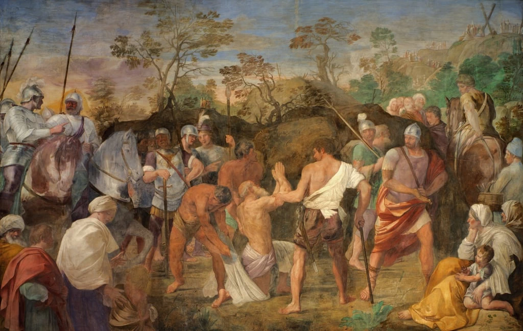Il martirio di sant'Andrea - Chiesa di San Gregorio al Celio, Roma